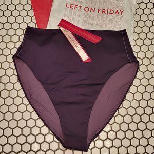 * NEW * Left on friday Hi Hi bottom bikini, Legend (purple) XL